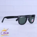عینک آفتابی مردانه ری بن مشکی پلاریزه RB 2140-E/1 - Image 4