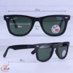 عینک آفتابی مردانه ری بن مشکی پلاریزه RB 2140-E/1 - Image 2