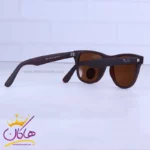 عینک آفتابی مردانه ری بن قهوه ای پلاریزه RB 2140-M/3 - Image 3