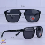 عینک آفتابی مردانه ری بن فریم مشکی پلاریزه RB 2175/2 - Image 2