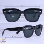 عینک آفتابی زنانه ری بن فریم ویفرر مشکی RB 2186N/1 - Image 2