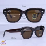 عینک آفتابی زنانه ری بن فریم ویفرر قهوه ای RB 2186N/3 - Image 2