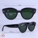 عینک آفتابی زنانه ری بن فریم ویفرر شیشه سبز RB 2192-F/1 - Image 2
