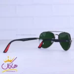 عینک آفتابی ری بن مردانه فلزی شیشه سبز خلبانی RB 2402/1 - Image 4