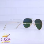 عینک آفتابی ری بن مردانه فلزی فریم طلایی خلبانی RB 3025/2 - Image 3