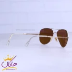عینک آفتابی ری بن مردانه طلایی شیشه قهوه ای RB 3025F/4 - Image 3