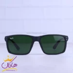 عینک آفتابی مردانه ری بن فریم مشکی شیشه سبز RB 3313/1