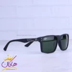 عینک آفتابی مردانه ری بن فریم مشکی شیشه سبز RB 3313/1 - Image 3