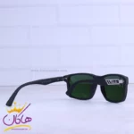 عینک آفتابی مردانه ری بن فریم مشکی شیشه سبز RB 3313/1 - Image 4