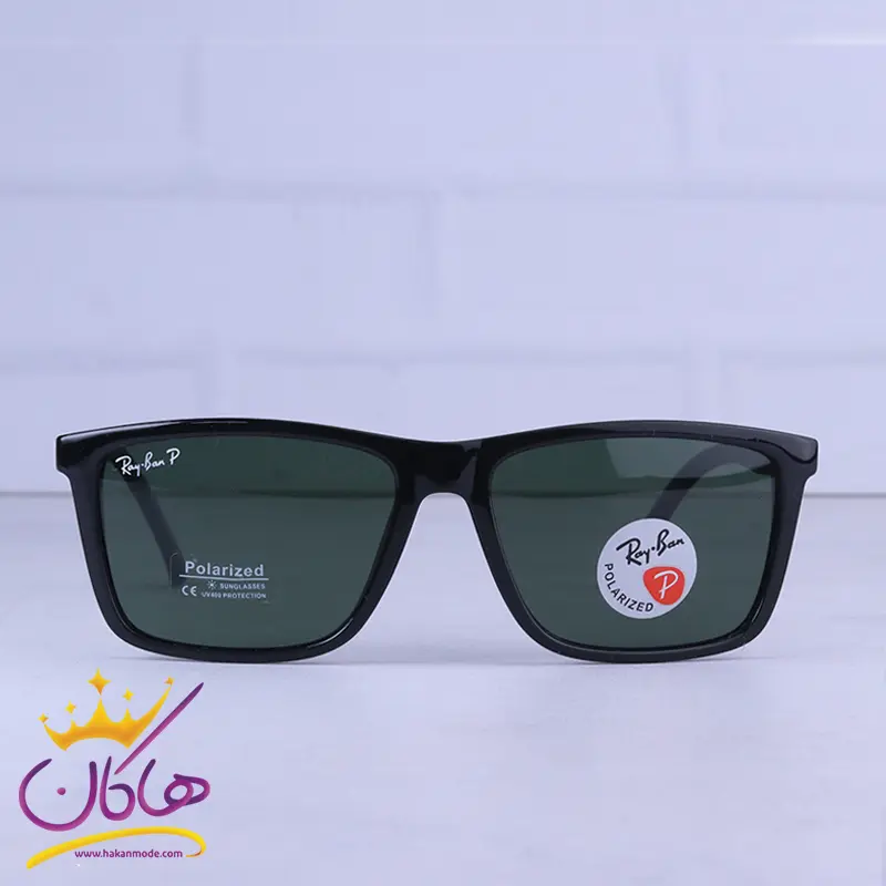 Ray-ban-highcopy-sunglasses-code-RB3568.11.webp عینک آفتابی مردانه ری بن شیشه سبز پلاریزه RB 3568/1 - Image 1