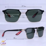 عینک آفتابی ری بن فراری مردانه شیشه سبز RB 3697/2 - Image 2