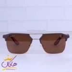 عینک آفتابی ری بن فراری مردانه فریم مربع قهوه ای RB 3697/5
