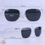 عینک آفتابی زنانه ری بن فریم مربع شیشه ای RB 4362F/1 - Image 2