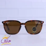 عینک آفتابی زنانه ری بن فریم مربع پلنگی RB 4362F/2