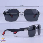 عینک آفتابی ری بن فراری مردانه فریم نقره ای RB 43889/1 - Image 2
