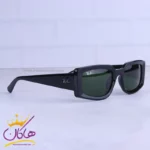 عینک آفتابی زنانه ری بن مشکی عدسی سبز RB 4395F/1 - Image 4