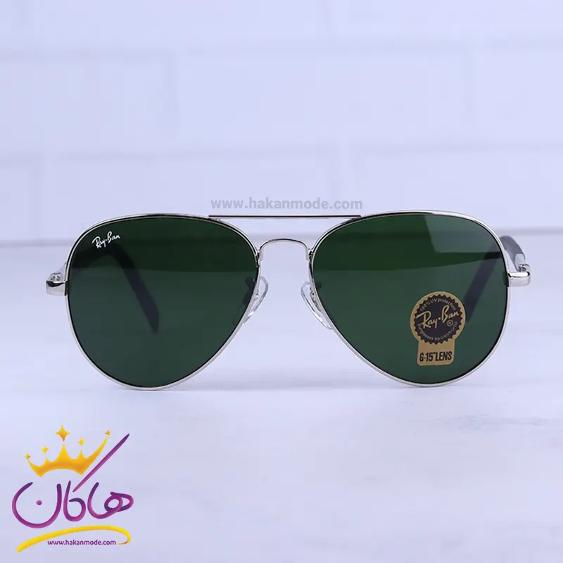 Ray-ban-highcopy-sunglasses-code-RB5229.11.webp عینک آفتابی ری بن مردانه فلزی فریم خلبانی RB 5229/1 - Image 1