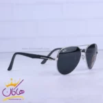 عینک آفتابی ری بن مردانه نقره ای شیشه مشکی RB 5289/1 - Image 4