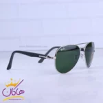 عینک آفتابی ری بن مردانه نقره ای شیشه سبز RB 5289/2 - Image 4