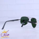 عینک آفتابی ری بن مردانه نقره ای شیشه سبز RB 5289/2 - Image 3
