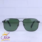 عینک آفتابی ری بن مردانه مشکی شیشه سبز RB 5708/2