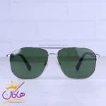 عینک آفتابی ری بن مردانه نقره ای شیشه سبز RB 5708/1