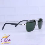 عینک آفتابی مردانه ری بن نقره ای شیشه سبز RB 5712/4 - Image 3