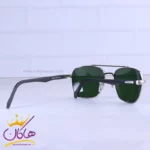 عینک آفتابی مردانه ری بن نقره ای شیشه سبز RB 5712/4 - Image 4