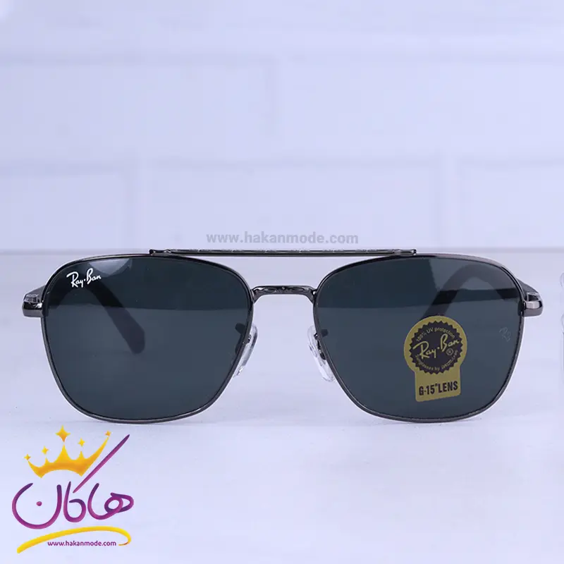 Ray-ban-highcopy-sunglasses-code-RB5712.51.webp عینک آفتابی مردانه ری بن فریم مشکی مربع RB 5712/5 - Image 1
