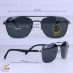 عینک آفتابی مردانه ری بن فریم مشکی مربع RB 5712/5 - Image 2