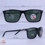 عینک آفتابی مردانه ری بن پلاریزه شیشه سبز RB 8012/2 - Image 2