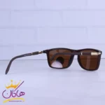 عینک آفتابی مردانه ری بن پلاریزه فریم قهوه ای RB 8012/3 - Image 4