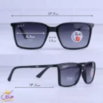 عینک آفتابی مردانه ری بن فریم مشکی پلاریزه RB 9113/1 - Image 2