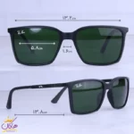 عینک آفتابی مردانه ری بن شیشه سبز RB 9113/4 - Image 2