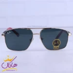 عینک آفتابی ری بن مردانه فریم فلزی طلایی RB 9713/1