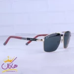 عینک آفتابی ری بن مردانه فریم فلزی طلایی RB 9713/1 - Image 4