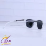 عینک آفتابی مردانه ری بن فریم مستطیل سفید WG 8385/2 - Image 3