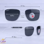عینک آفتابی مردانه ری بن فریم مستطیل سفید WG 8385/2 - Image 2