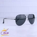 عینک آفتابی ری بن مردانه فریم خلبانی مشکی 3026/2 - Image 4