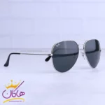 عینک آفتابی ری بن مردانه فریم خلبانی نقره ای 3026/24 - Image 4