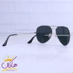 عینک آفتابی ری بن مردانه فریم خلبانی نقره ای 3026/24 - Image 3
