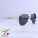 عینک آفتابی ری بن مردانه فریم طلایی خلبانی 3026/3 - Image 4