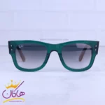 عینک آفتابی ری بن زنانه فریم سبز استیت RB 0840S/2