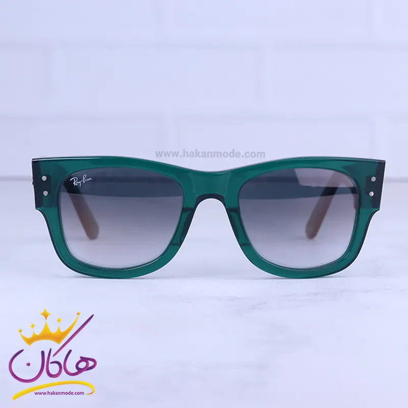 Ray-ban-sunglasses-code-RB-0840s.21.webp عینک آفتابی ری بن زنانه فریم سبز استیت RB 0840S/2 - Image 1