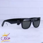عینک آفتابی ری بن زنانه مشکی شیشه سبز RB 0840 S/1 - تصویر 3