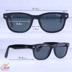 عینک آفتابی ری بن تمام مشکی RB2132 - Image 2