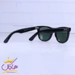 عینک آفتابی ری بن زنانه مشکی شیشه سبز RB 2140-54/1 - Image 3