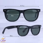 عینک آفتابی ری بن زنانه مشکی شیشه سبز RB 2140-50/1 - Image 2