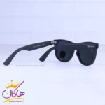عینک آفتابی ری بن مشکی پلاریزه RB2140 - Image 3