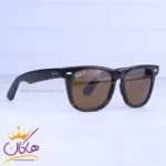 عینک آفتابی ری بن پلنگی پلاریزه RB2140 - Image 4
